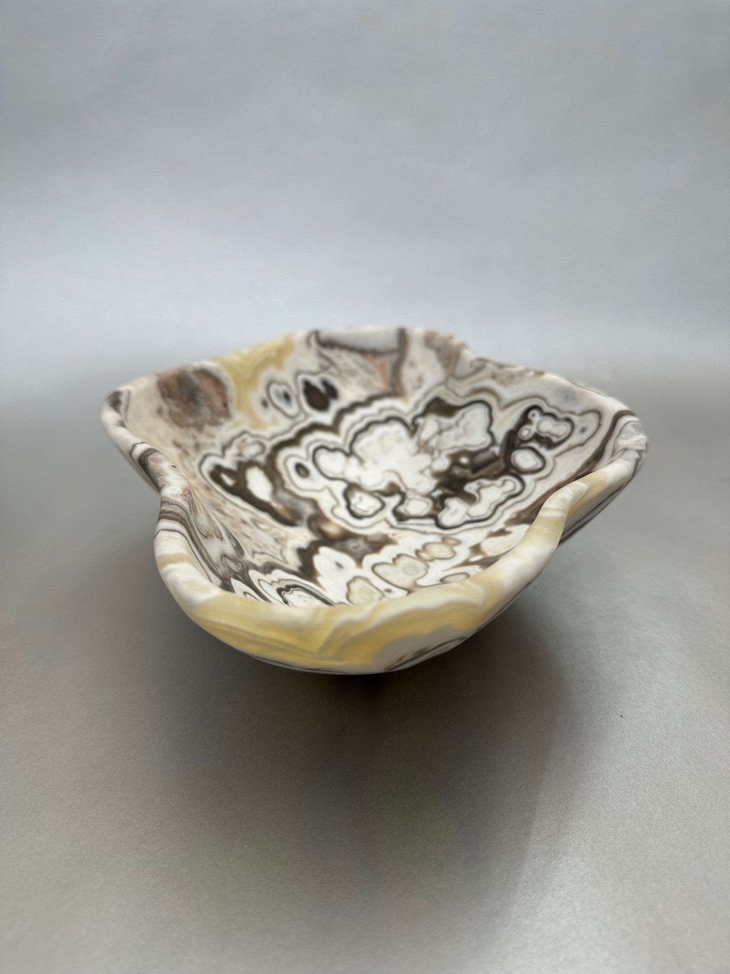 Free-Form Zebra Bowl