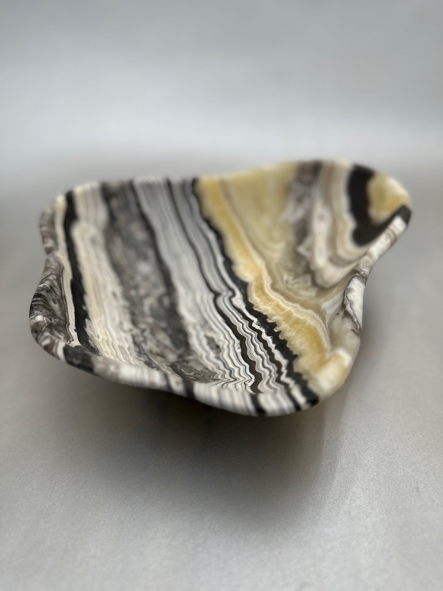 Free-Form Zebra Bowl