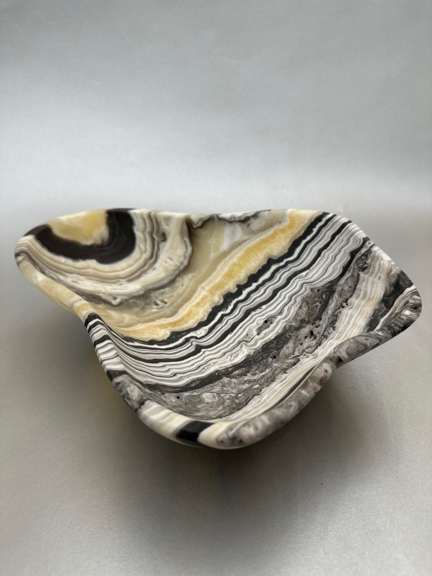 Free-Form Zebra Bowl