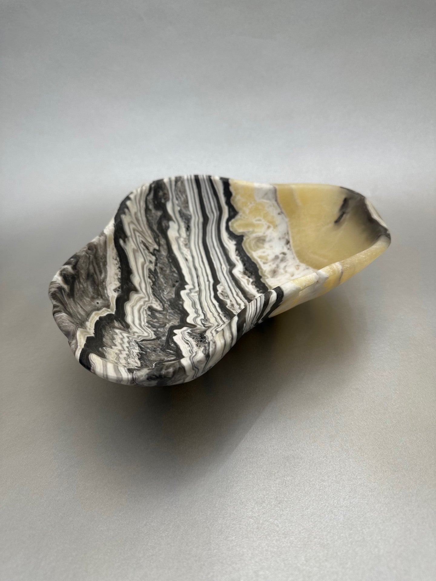 Free-Form Zebra Bowl