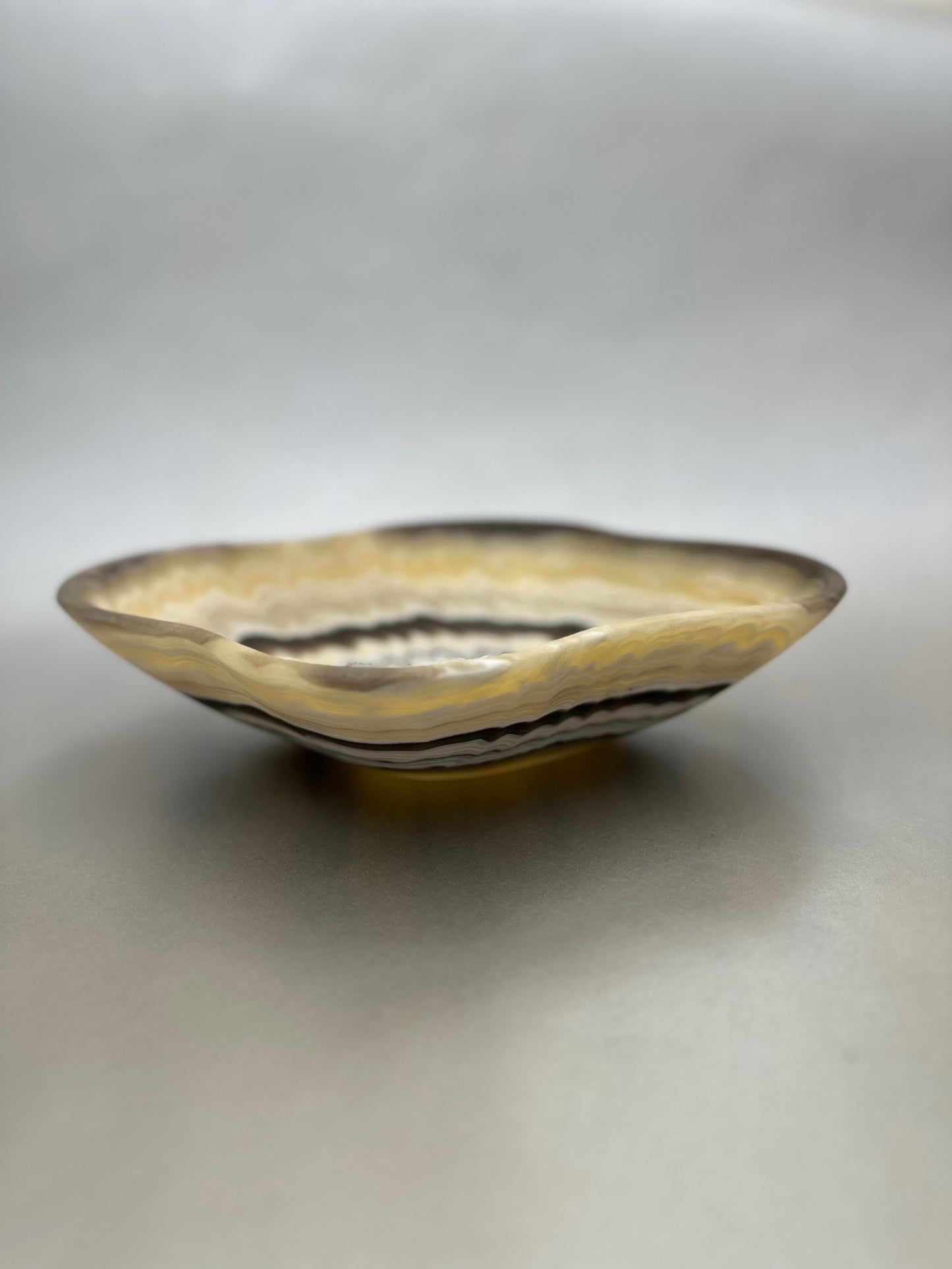 Free-Form Zebra Bowl