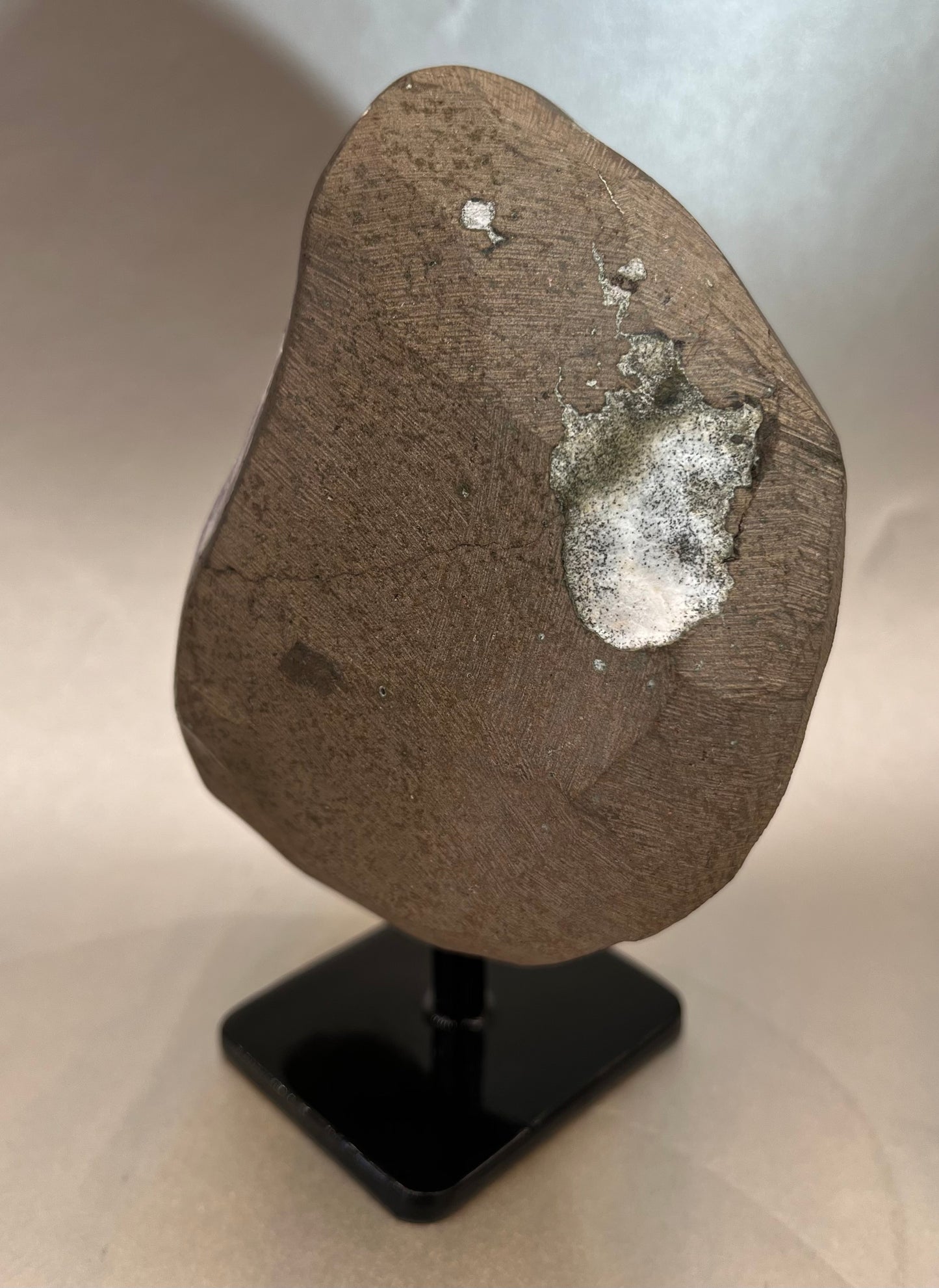 Amethyst Geode on Metal Stand