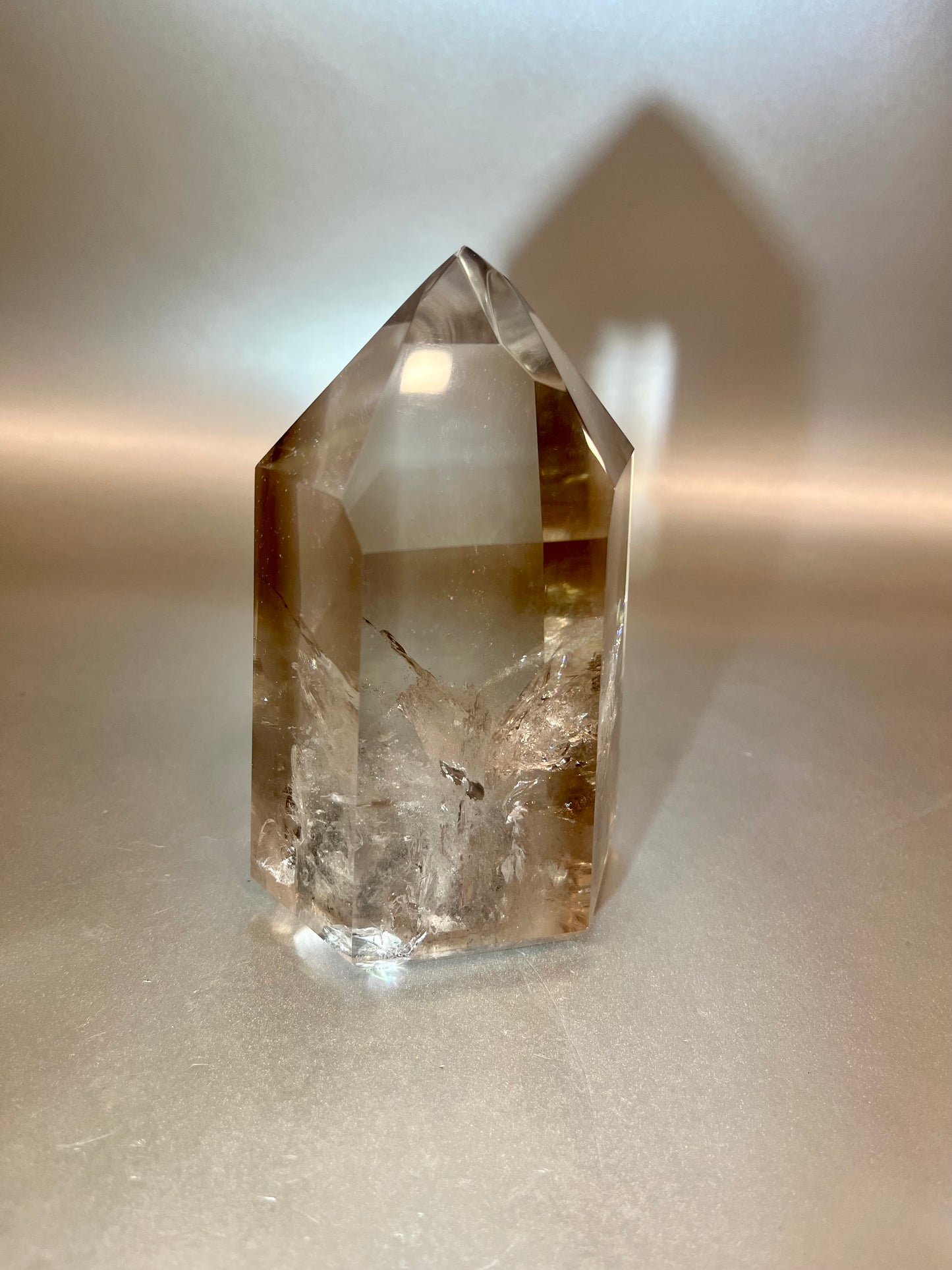 Large Smokey Citrine Point