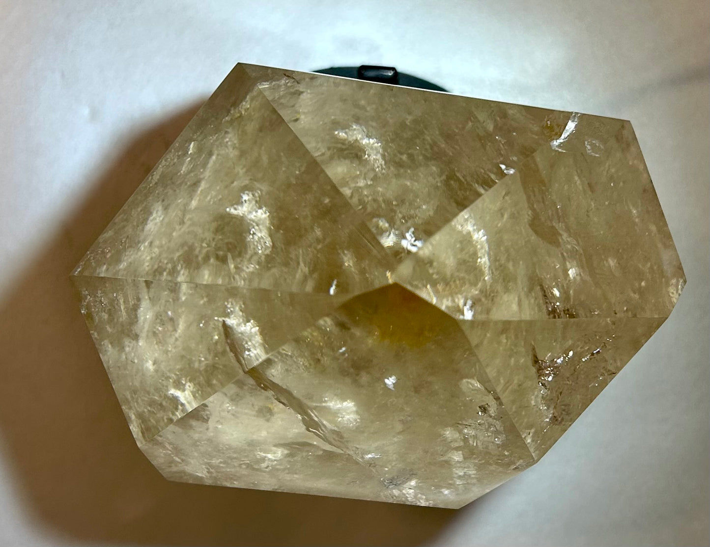 Large Champagne Citrine Point