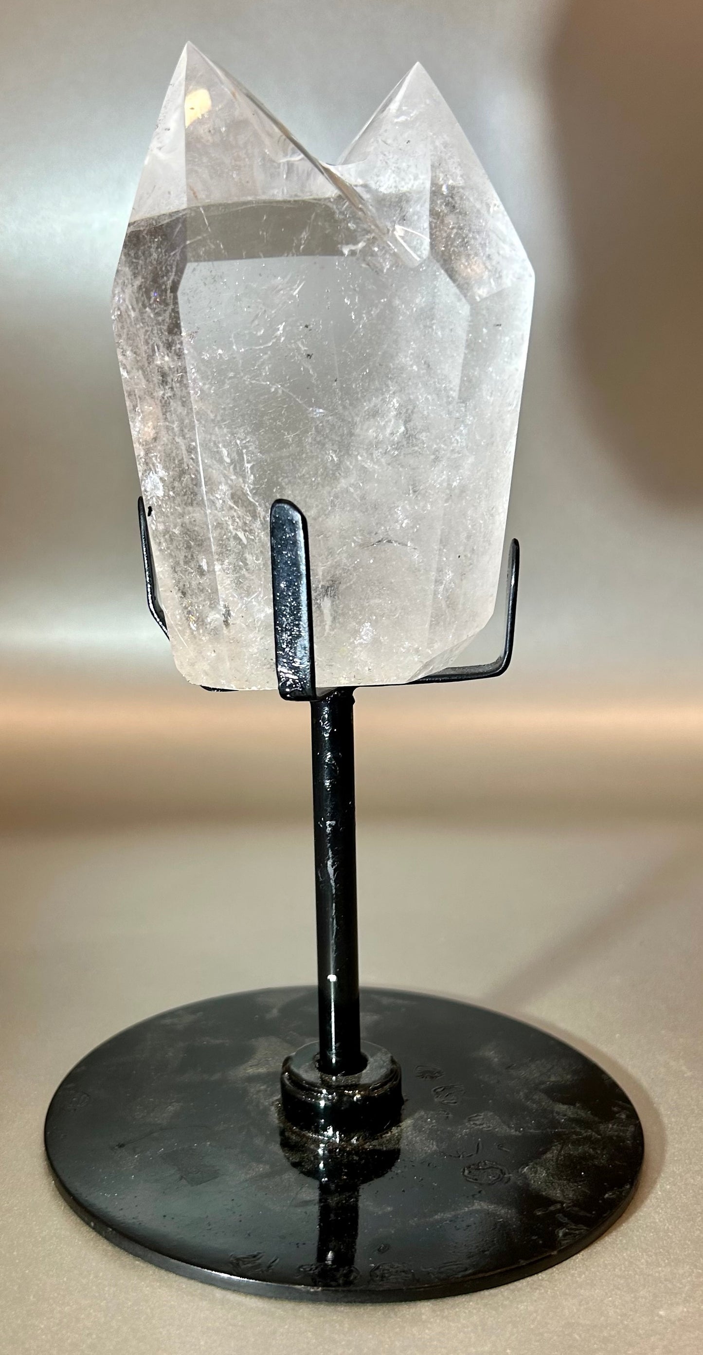 Twin Crystal On Stand