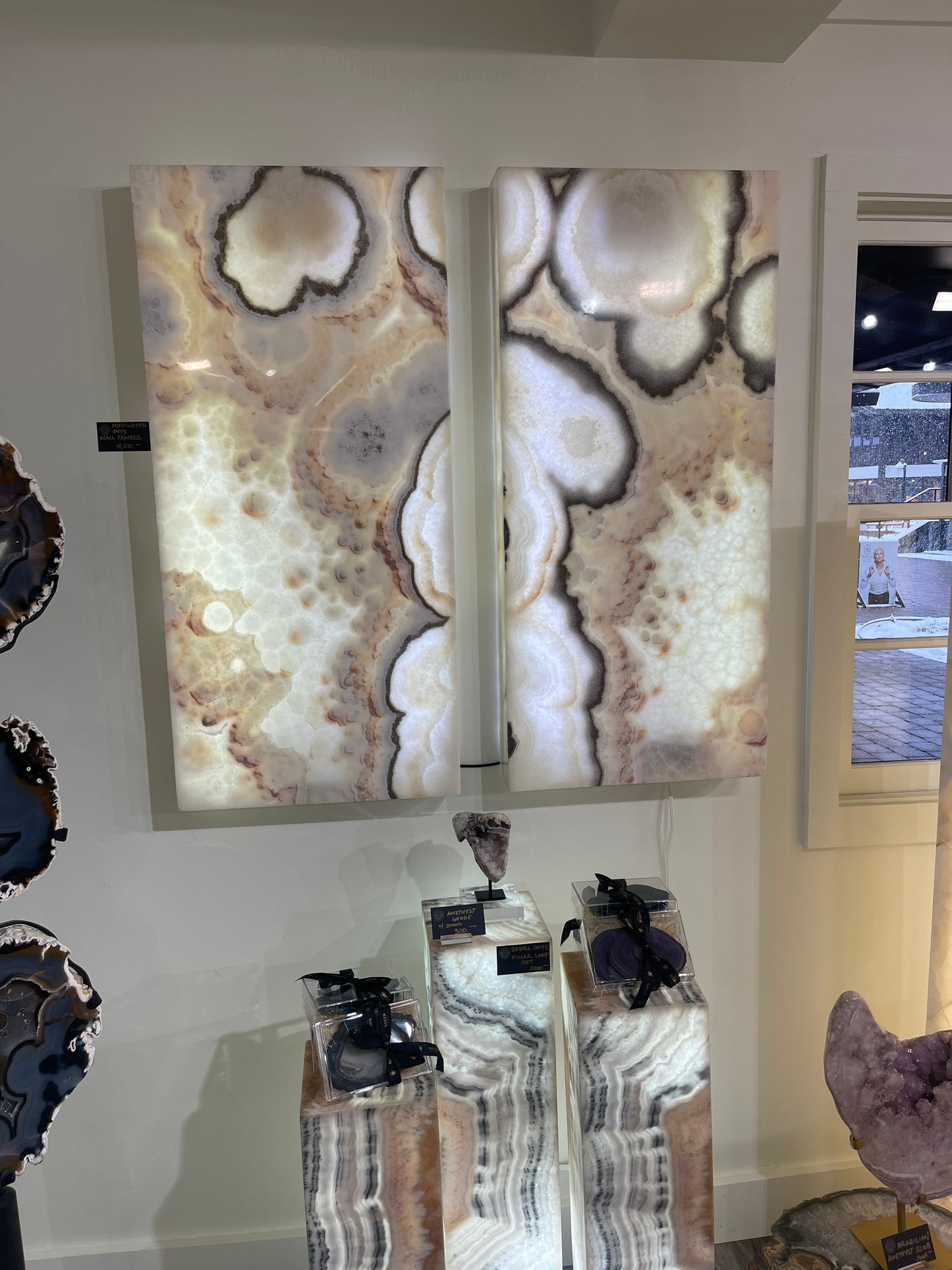 Moonwater Onyx Illuminated Wall Panels