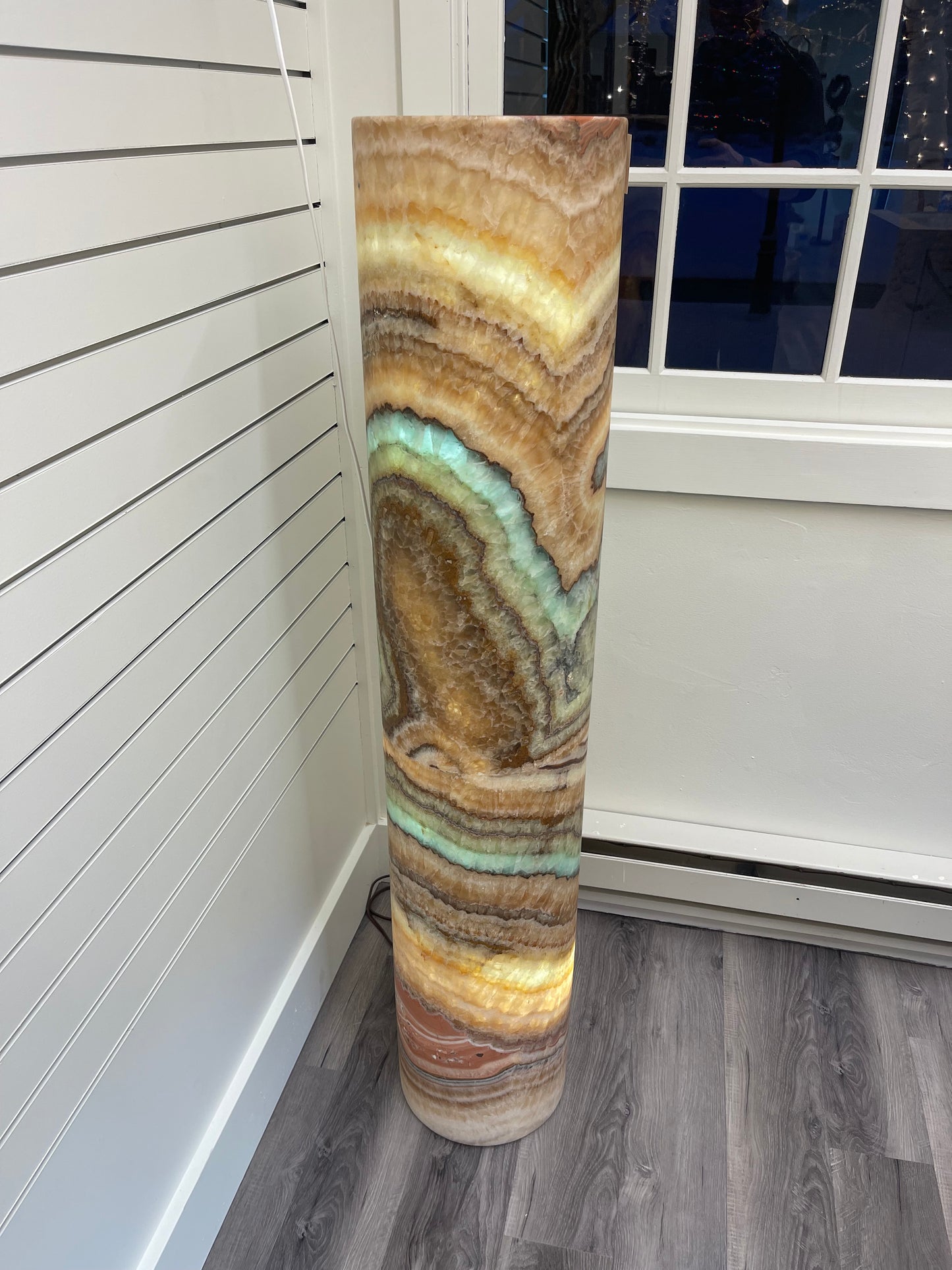 Rainbow Onyx Rare Illuminated Silo