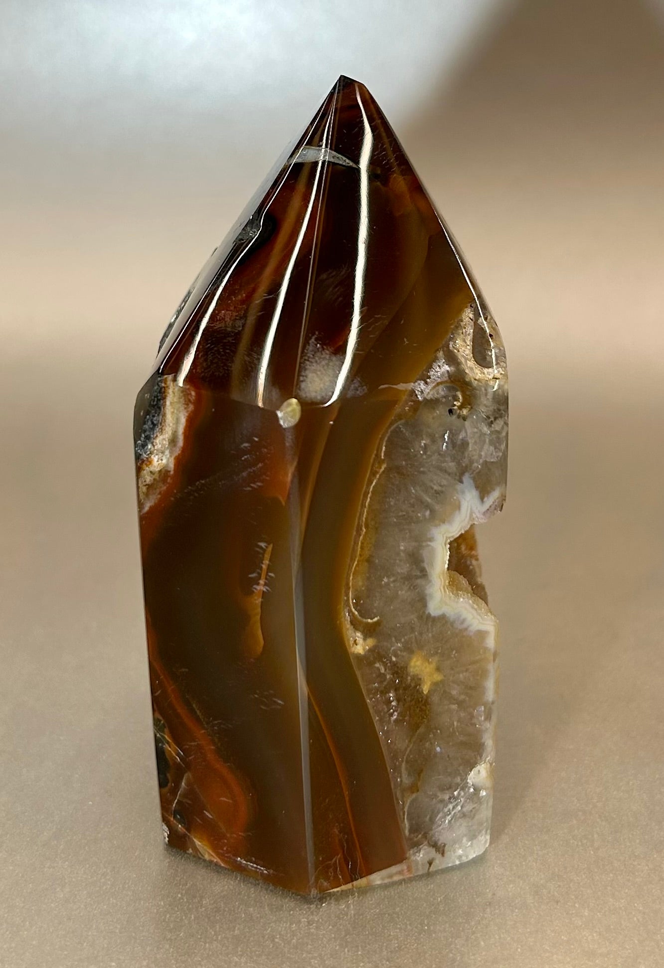 Polished Agate Tower