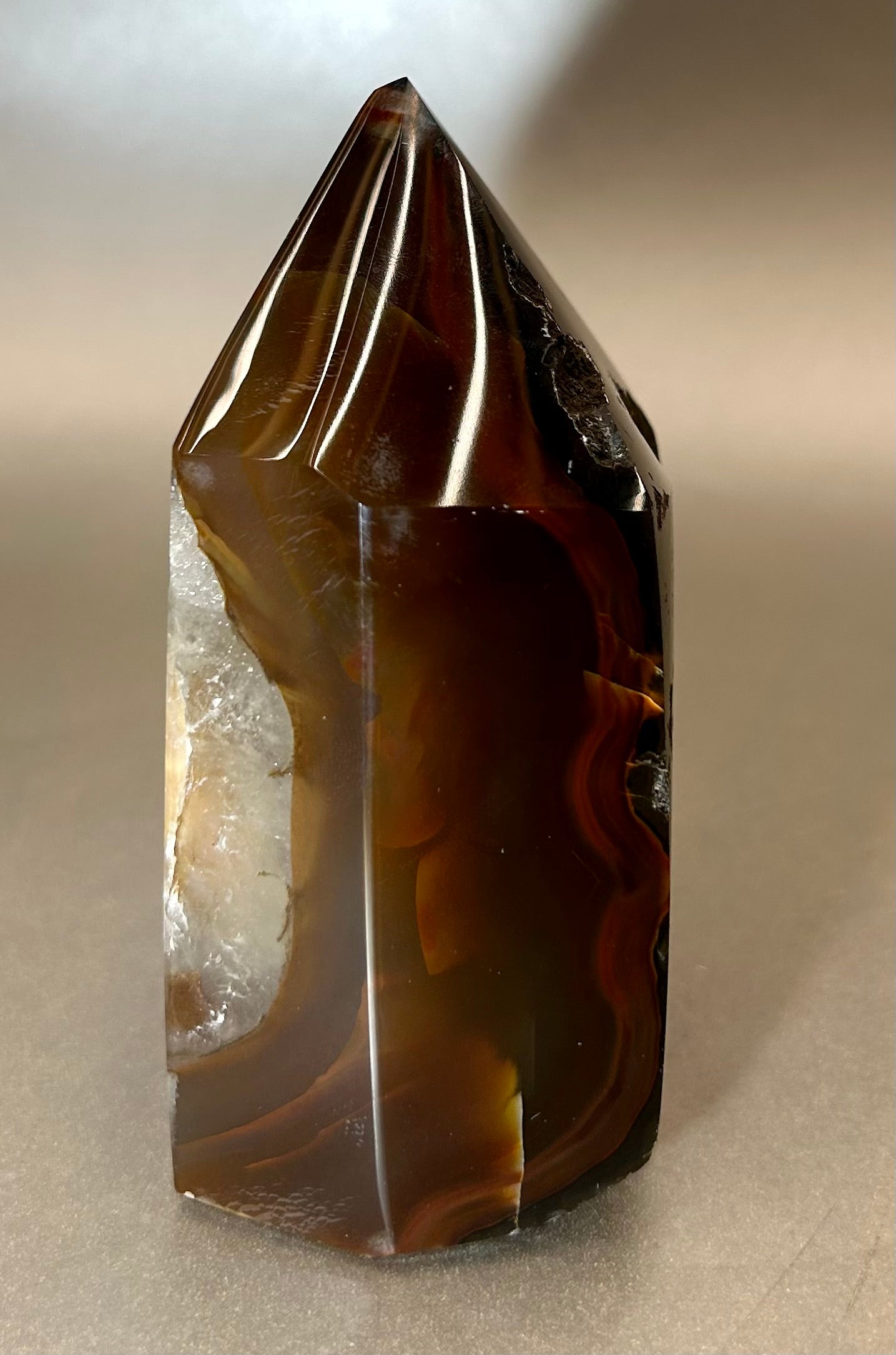 Polished Agate Tower