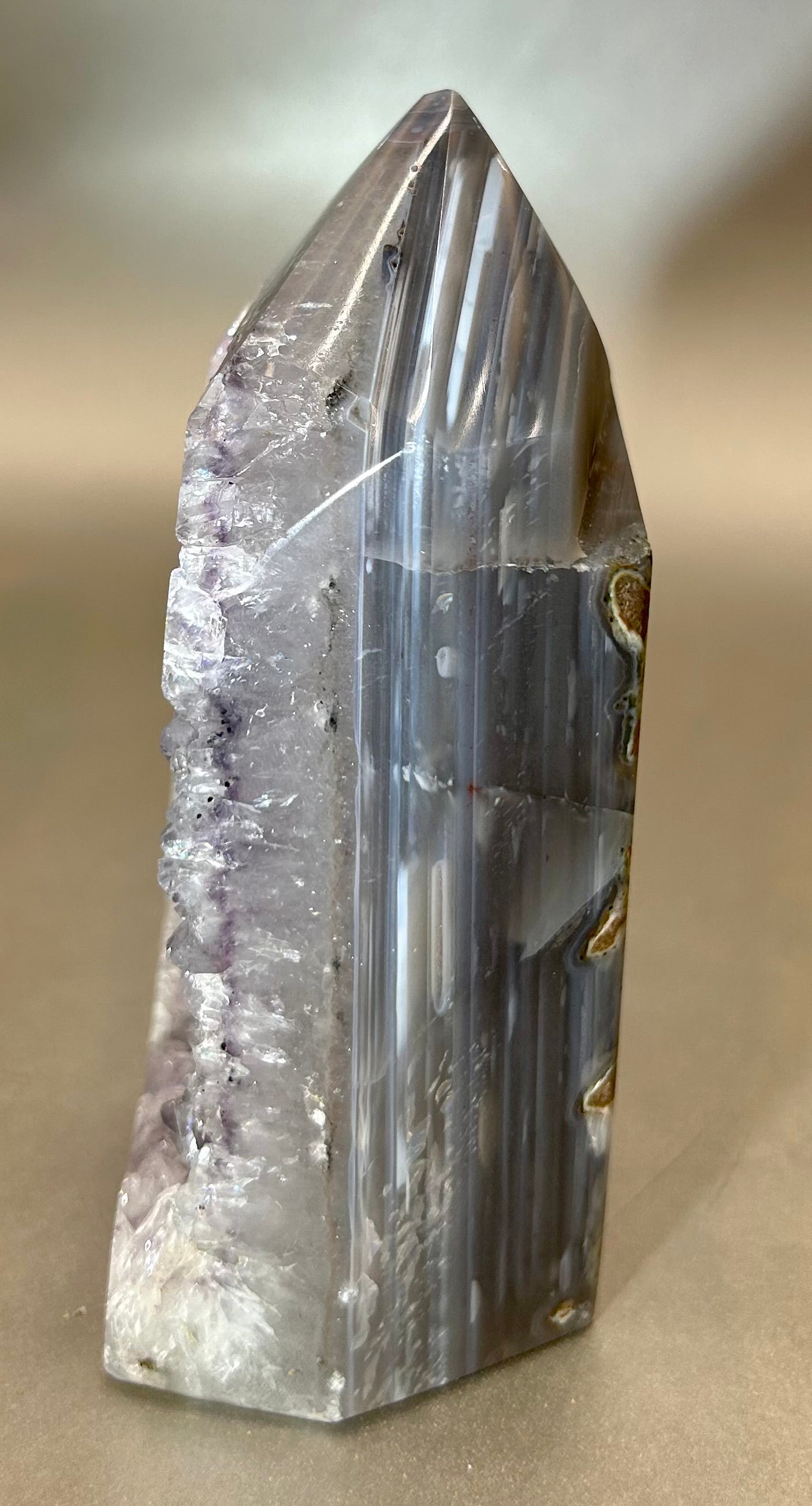 Polished Agate Tower