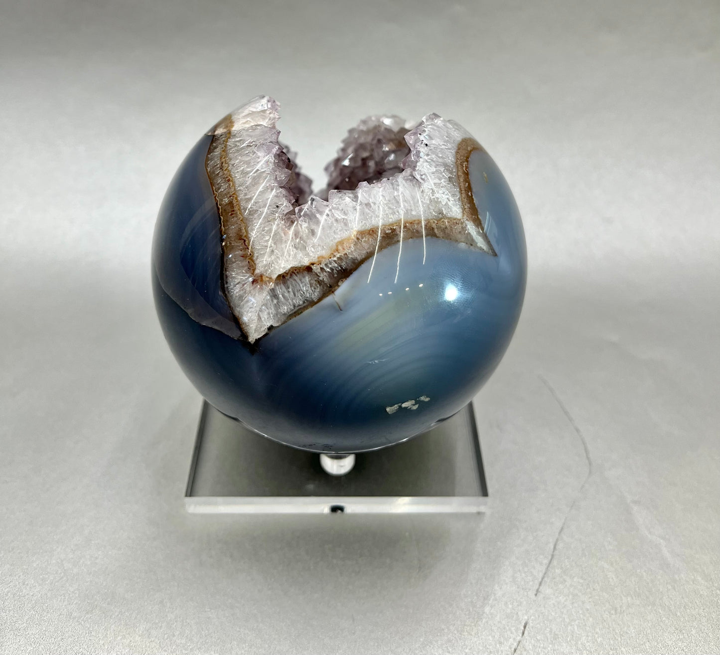 Amethyst Geode Sphere