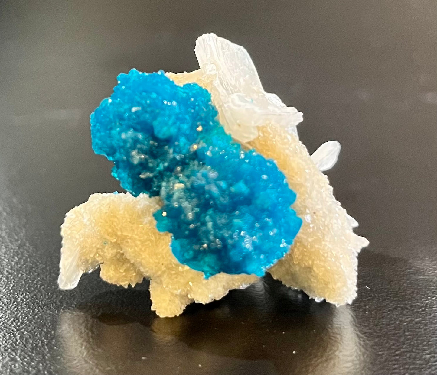 Cavansite on Stilbite Mineral Specimen