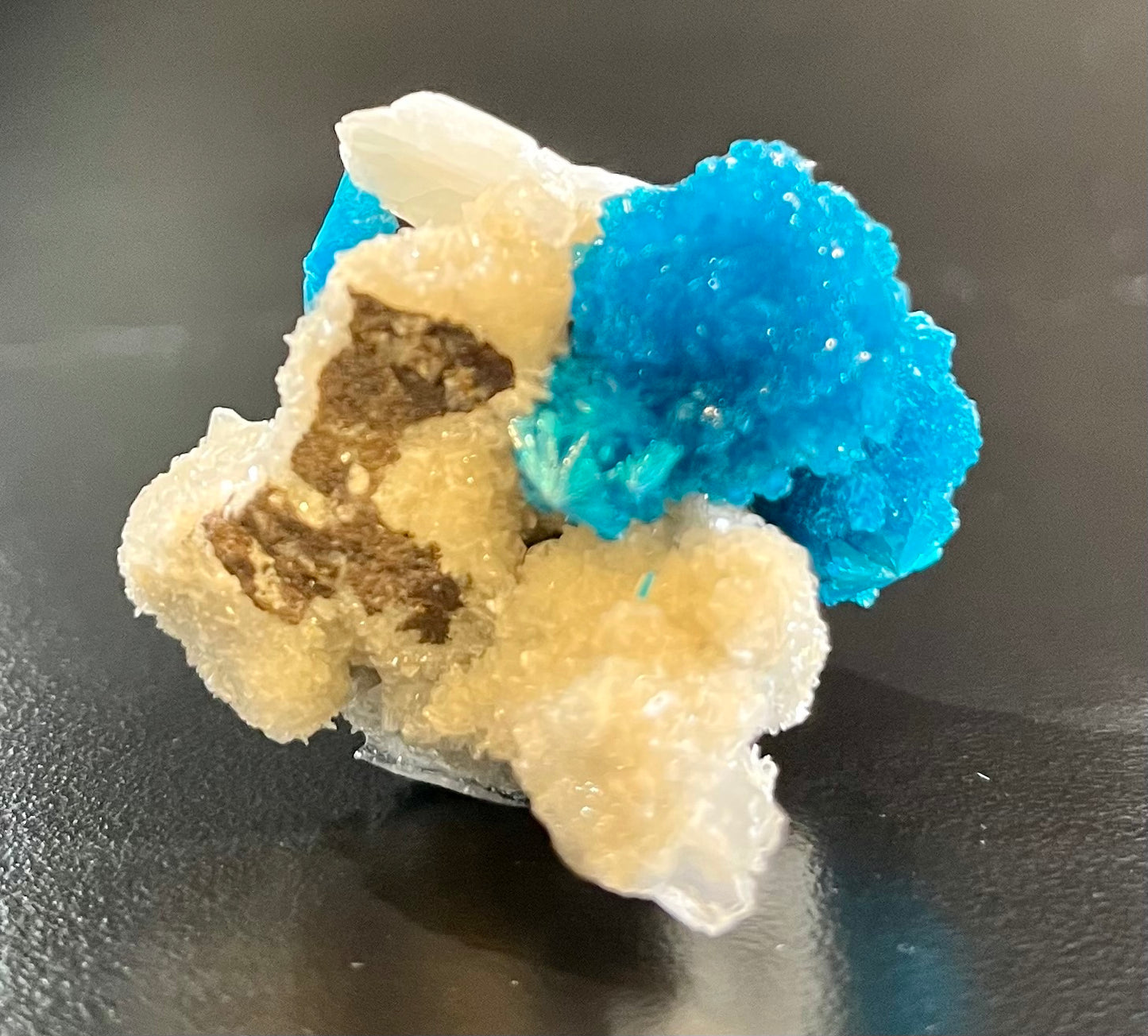 Cavansite on Stilbite Mineral Specimen