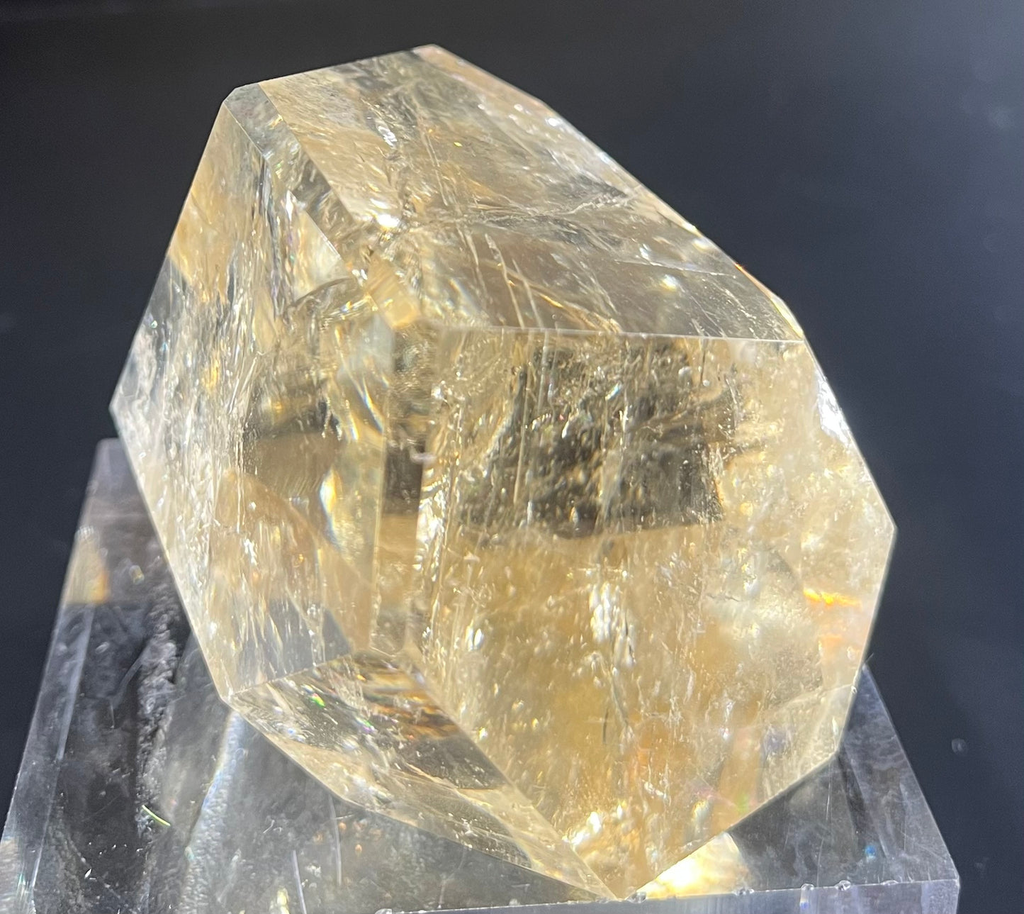 Polished Free Form Citrine Mineral Specimen