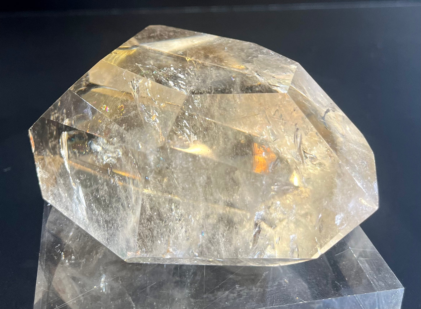 Polished Free Form Citrine Mineral Specimen