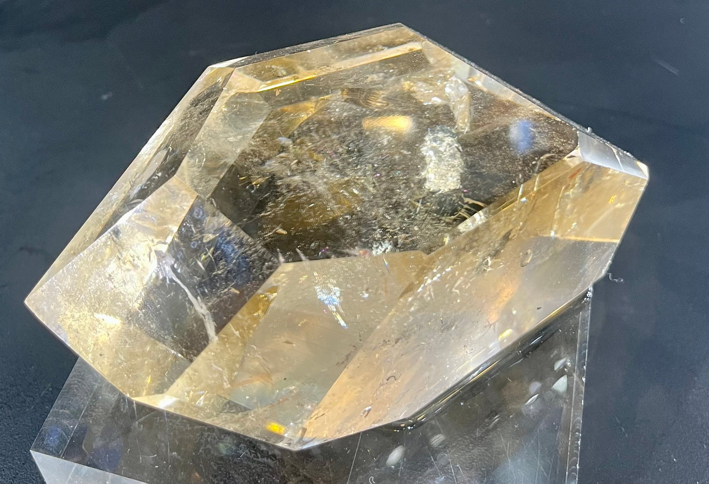 Polished Free Form Citrine Mineral Specimen