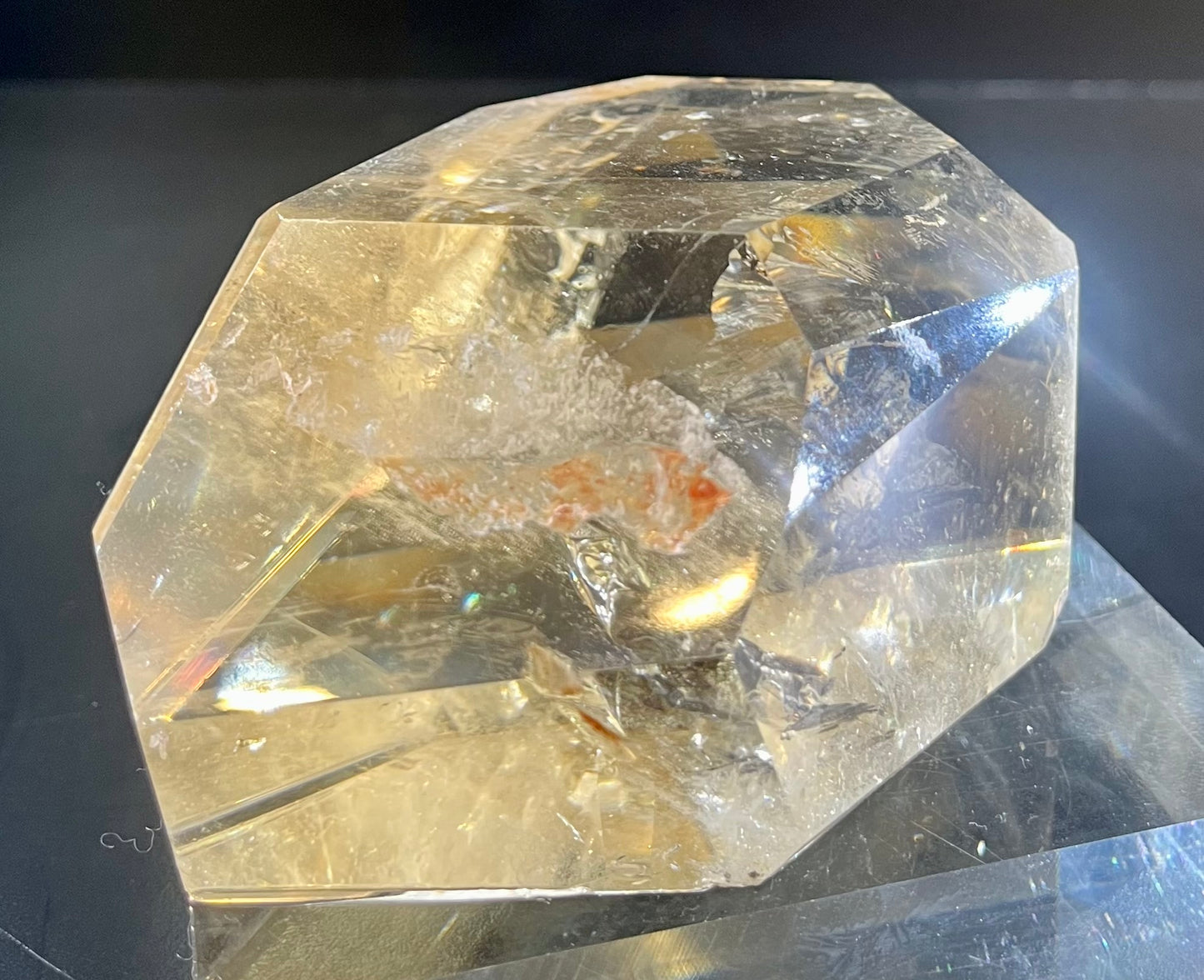 Polished Free Form Citrine Mineral Specimen