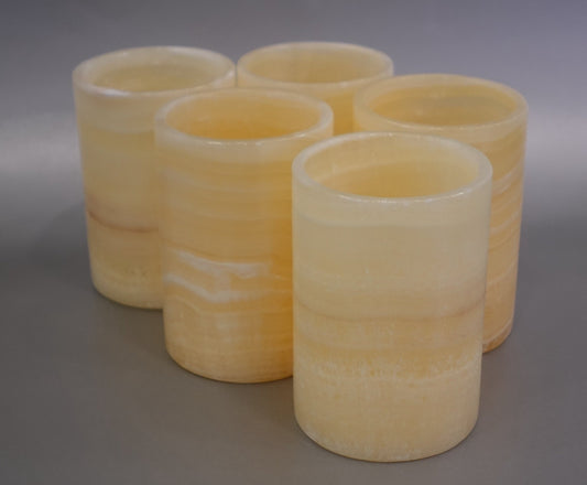 Honey Onyx 10 cm Votive Tumbler