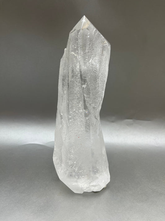 Clear Ice Quartz Obelisk