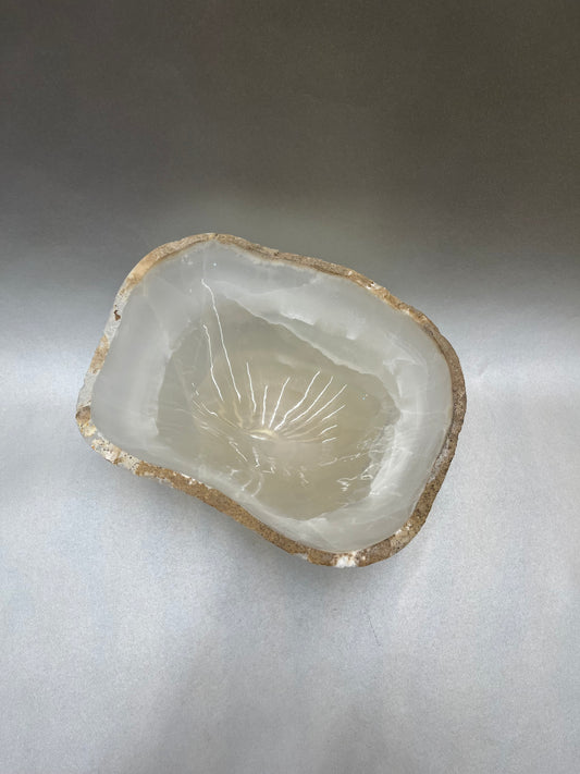 Light Onyx Polished Bowl