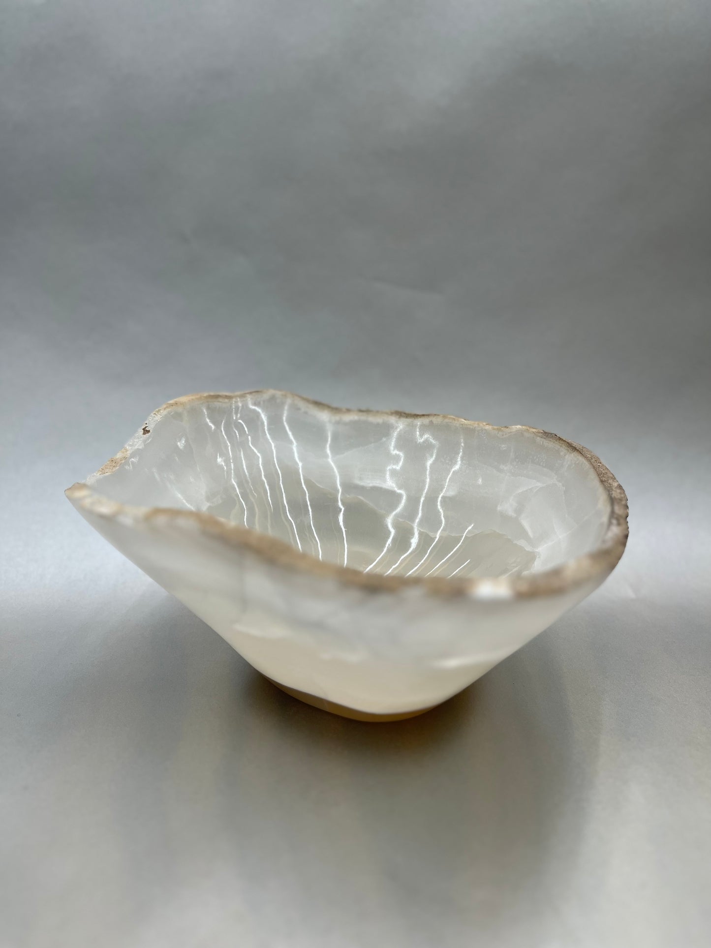 Light Onyx Polished Bowl