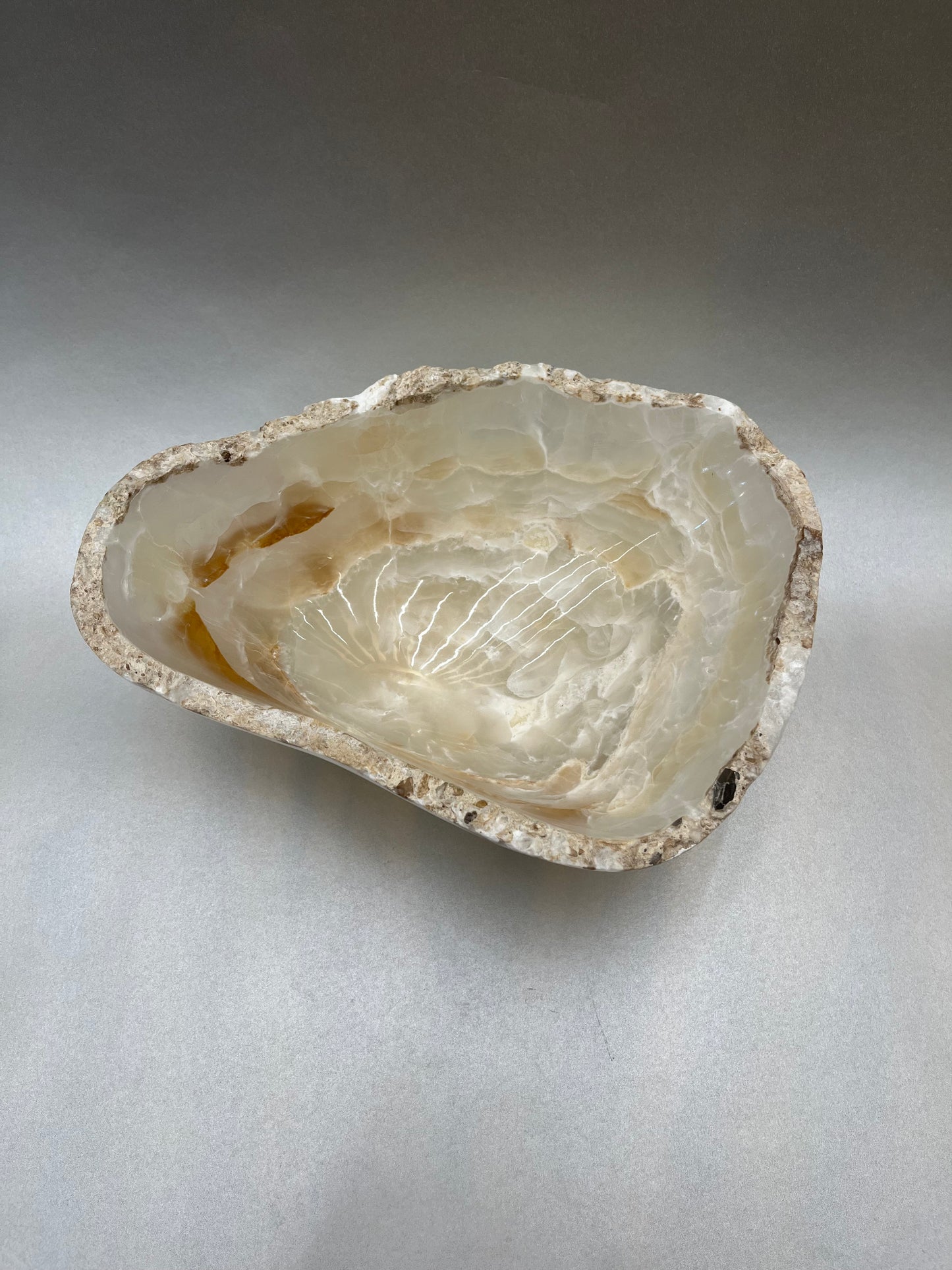 Light Onyx Polished Bowl