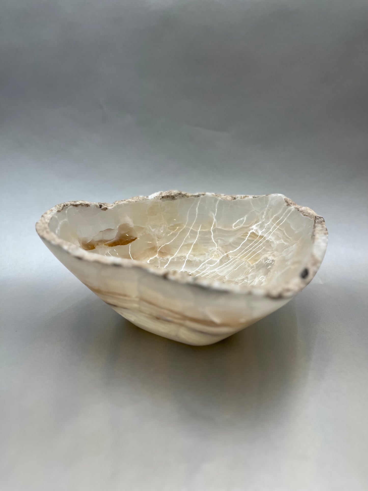 Light Onyx Polished Bowl