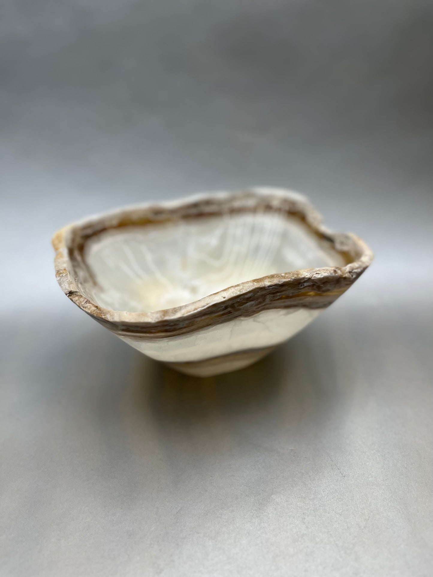 Light Onyx Polished Bowl