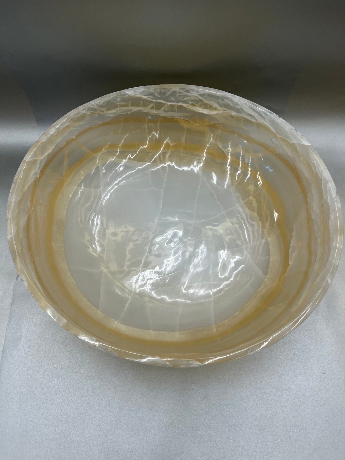 Polished Banded Onyx Bowl