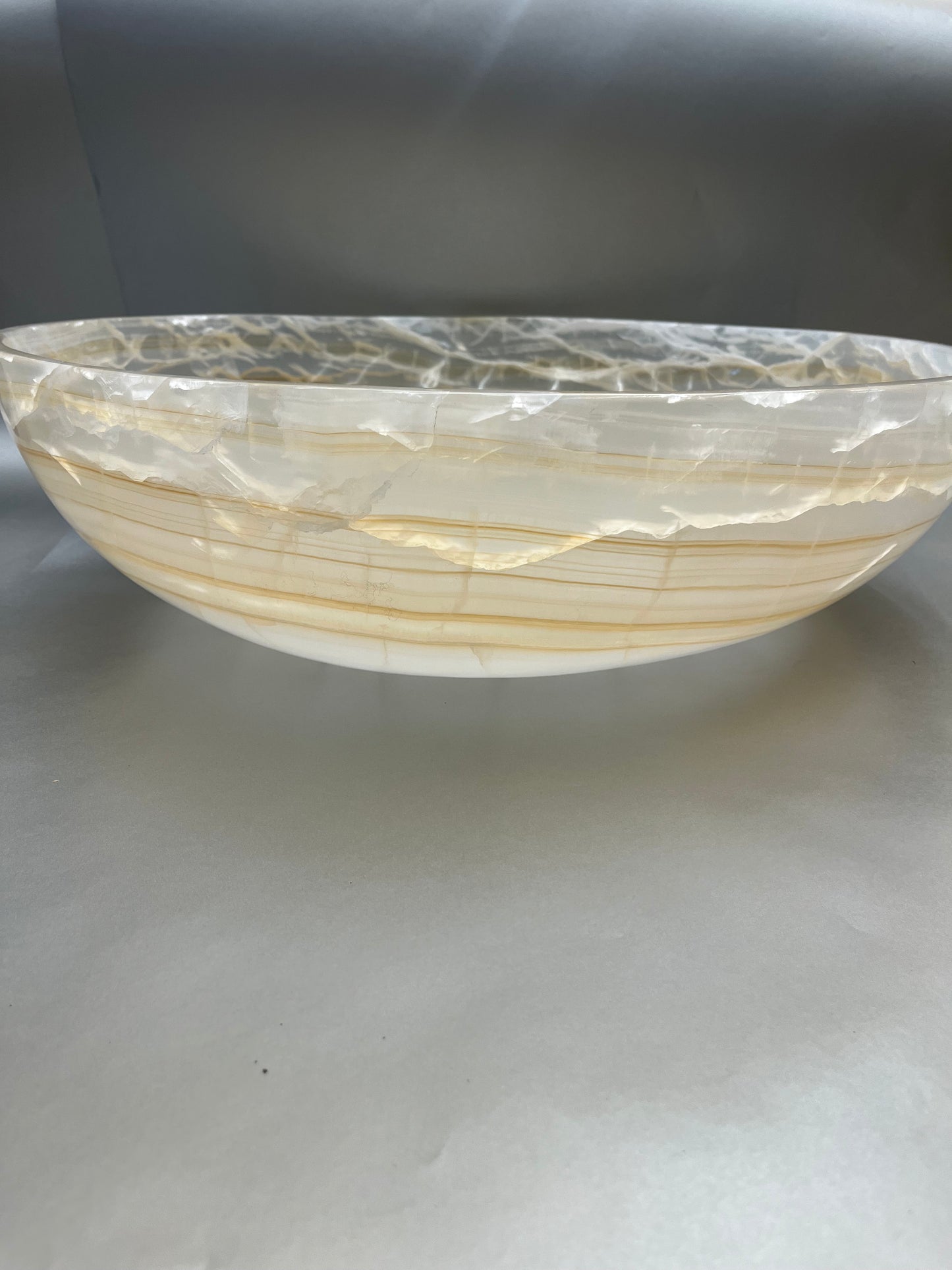 Polished Banded Onyx Bowl