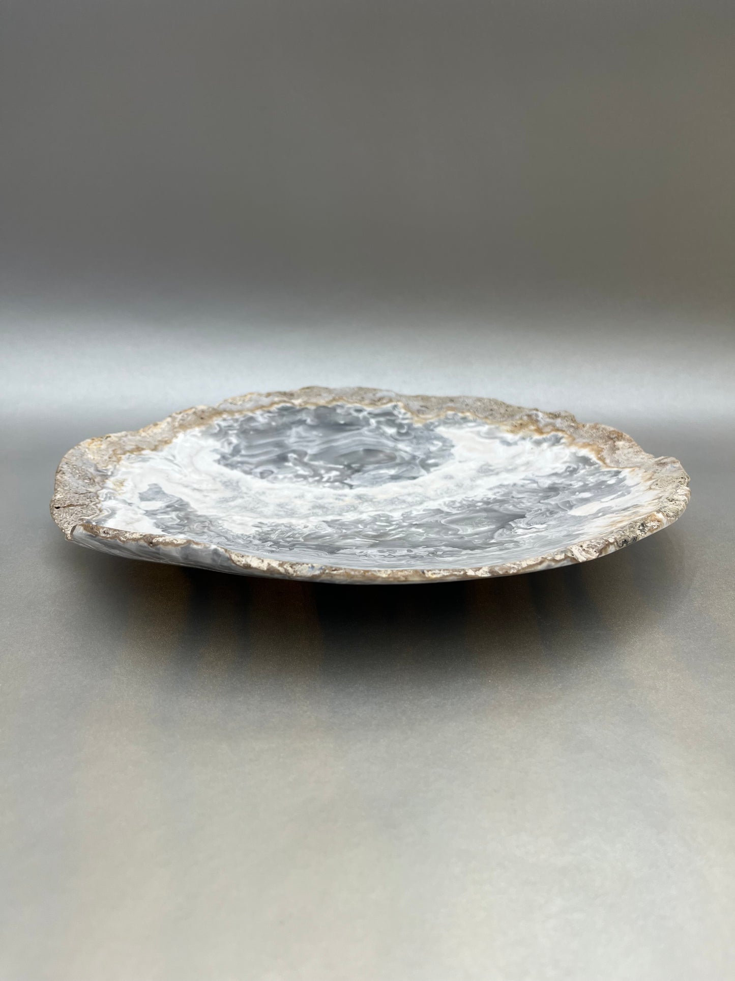 Rounded Quartz Plate