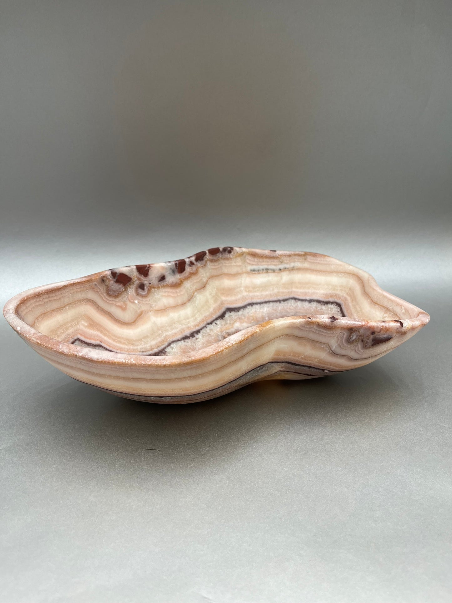 Rose Zebra Bowl