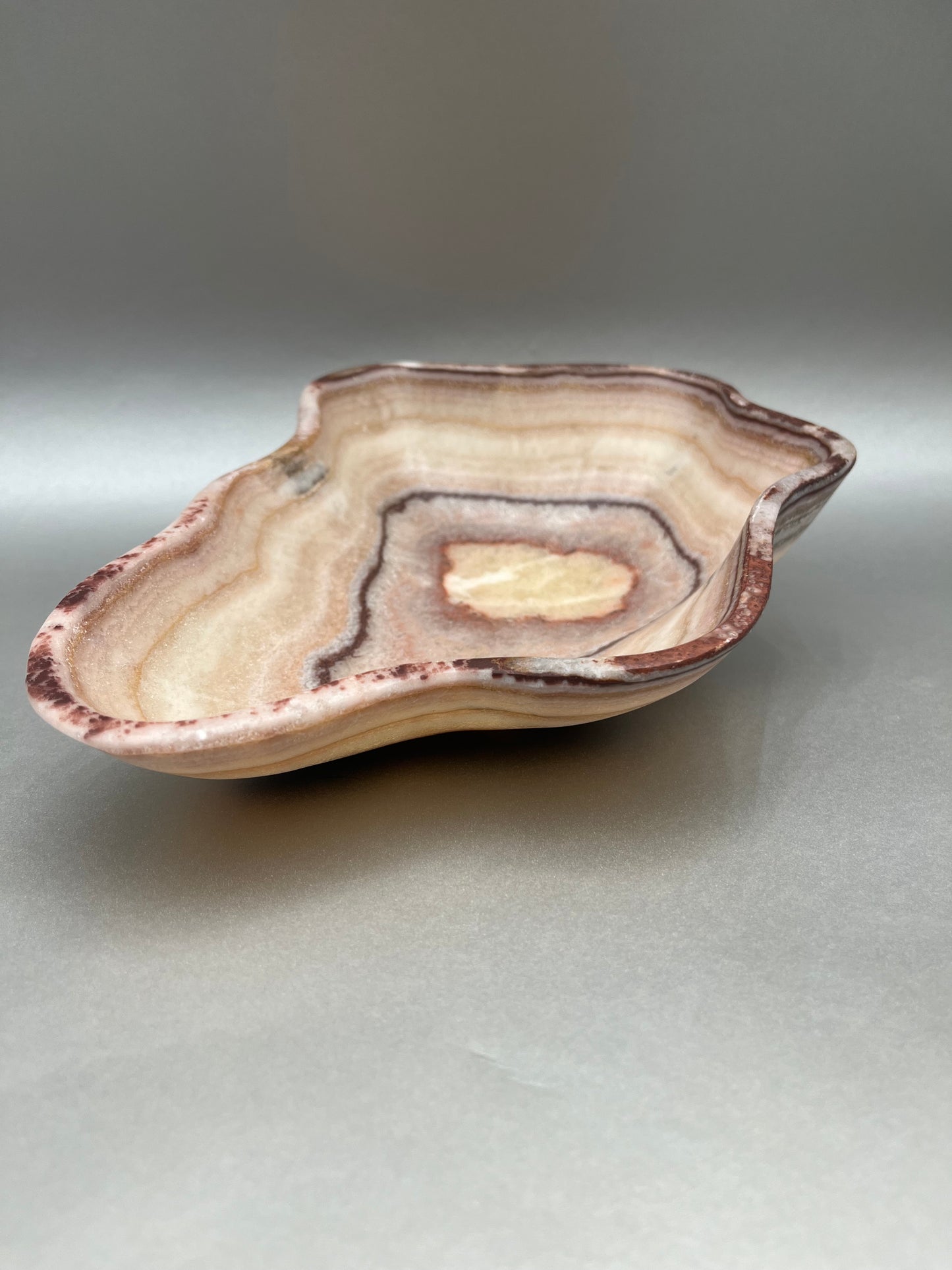 Rose Zebra Bowl