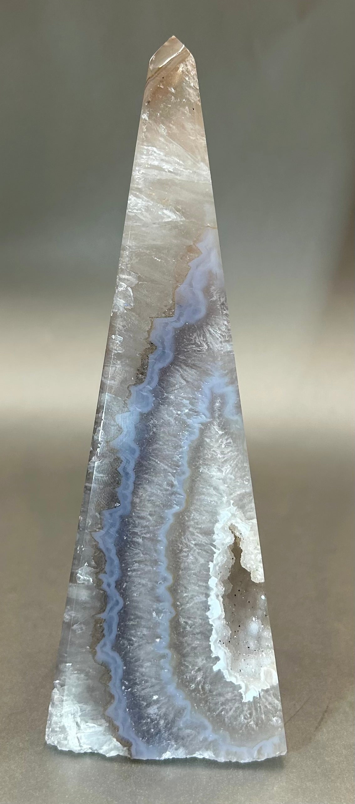 Polished Agate Obelisk