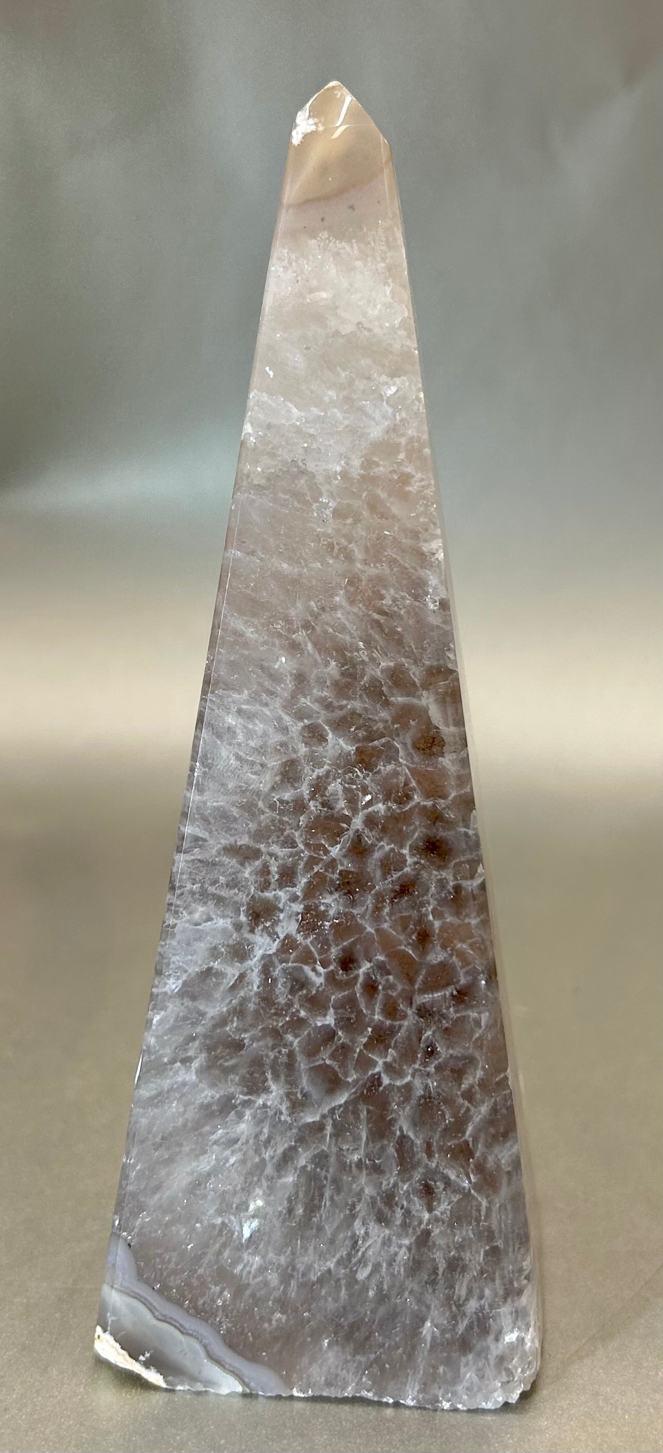 Polished Agate Obelisk