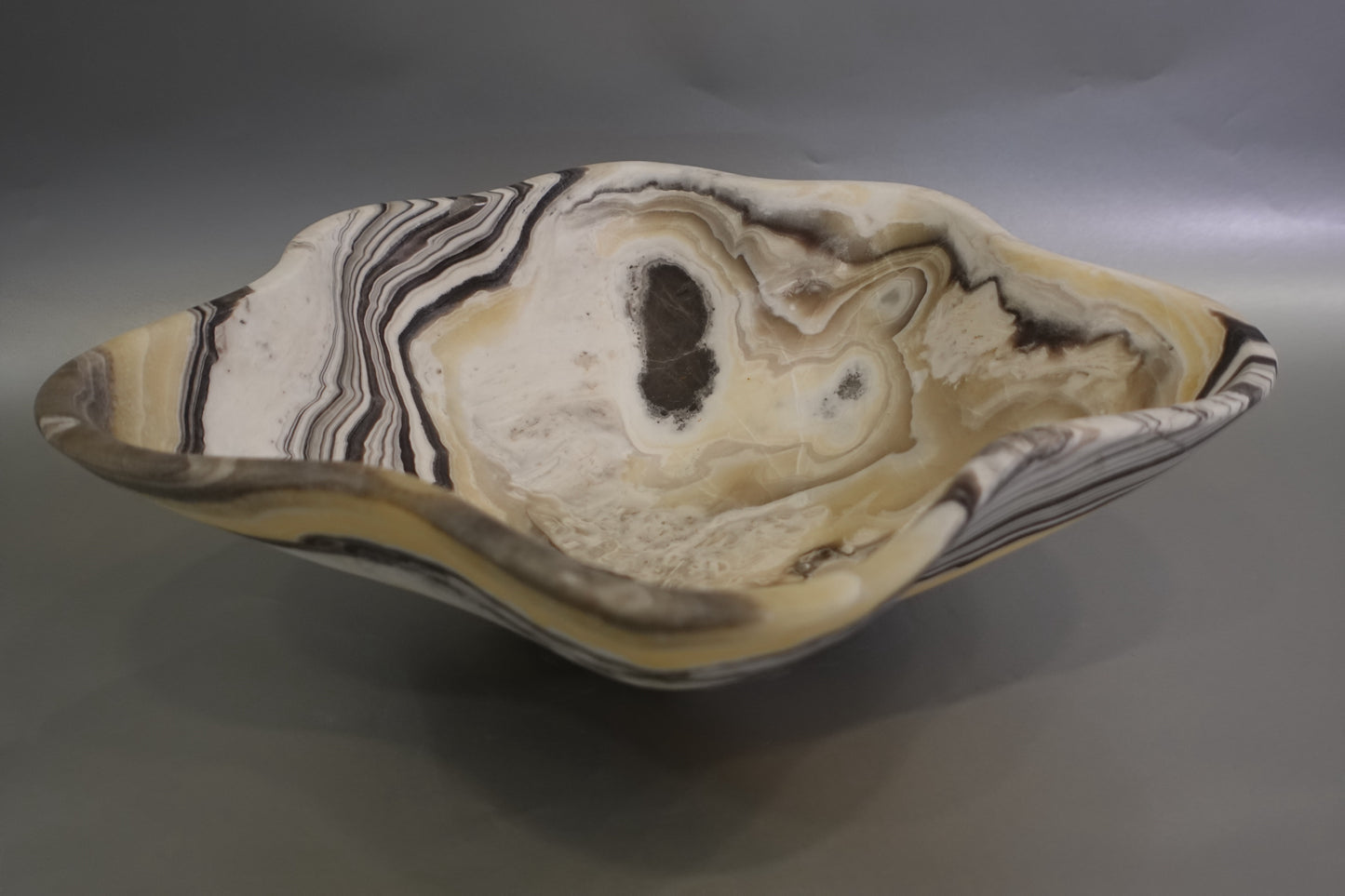 Zebra Onyx Bowl